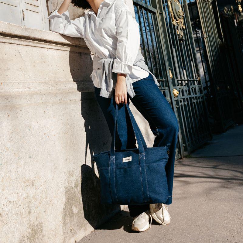 Sac à langer Madrid Denim BEABA lifestyle 1