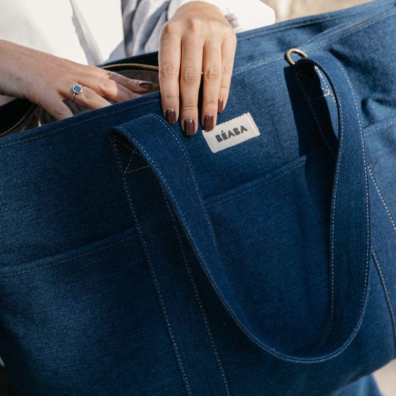 Sac à langer Madrid Denim BEABA lifestyle 4
