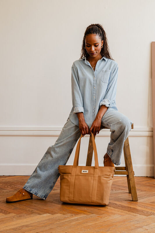 Sac à Langer Madrid Ocre Beaba lifestyle 1