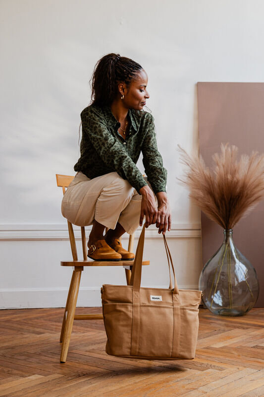 Sac à Langer Madrid Ocre Beaba lifestyle 2