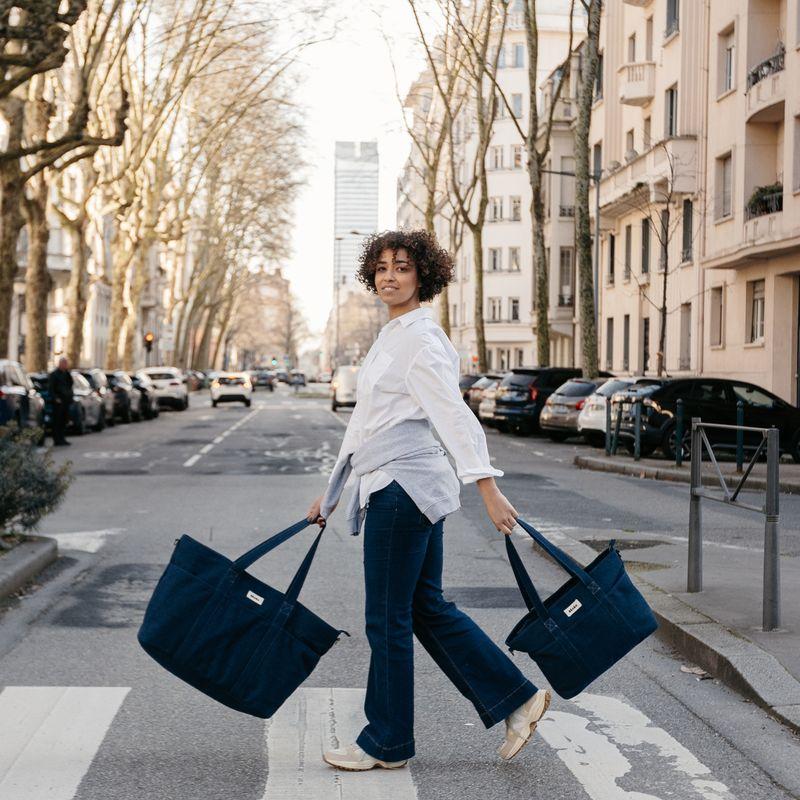 Sac à langer Madrid XXL Denim BEABA lifestyle 2