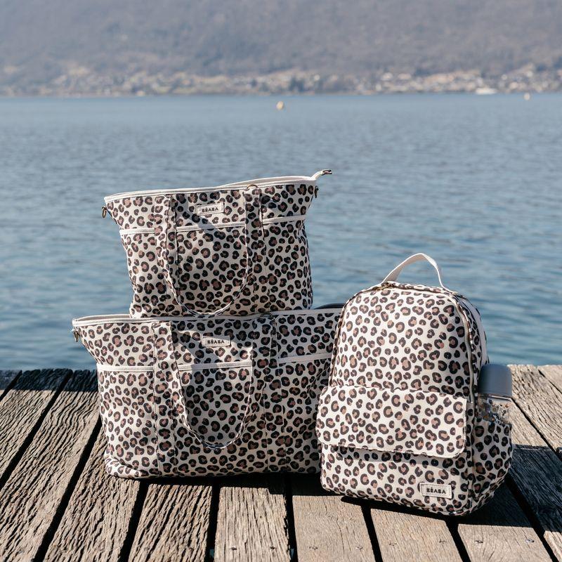 Sac à langer Madrid XXL Léopard clay BEABA lifestyle 2