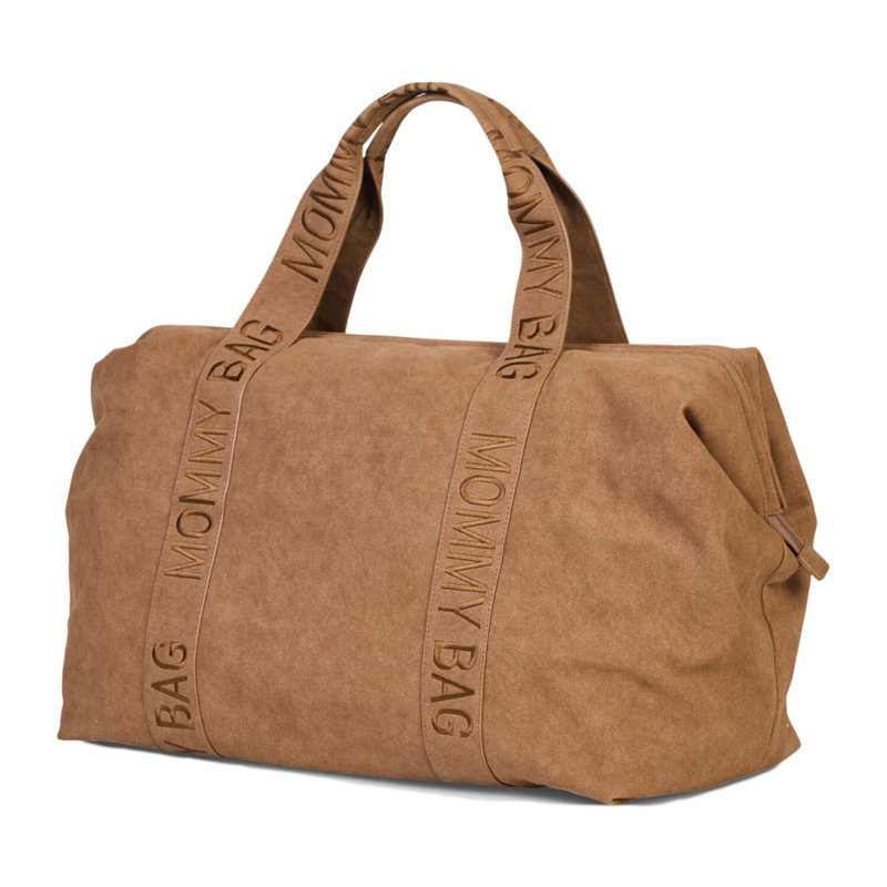Sac à langer Mommy Bag Signature Prestige Noisette Childhome côté 2