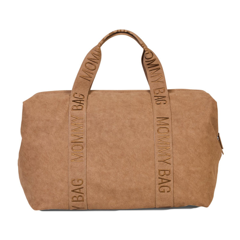 Sac à langer Mommy Bag Signature Prestige Noisette Childhome face