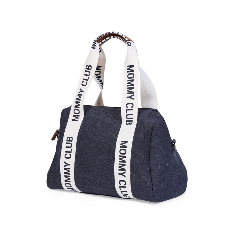 Sac à langer Mommy Club Signature Canvas Black Childhome produit profil