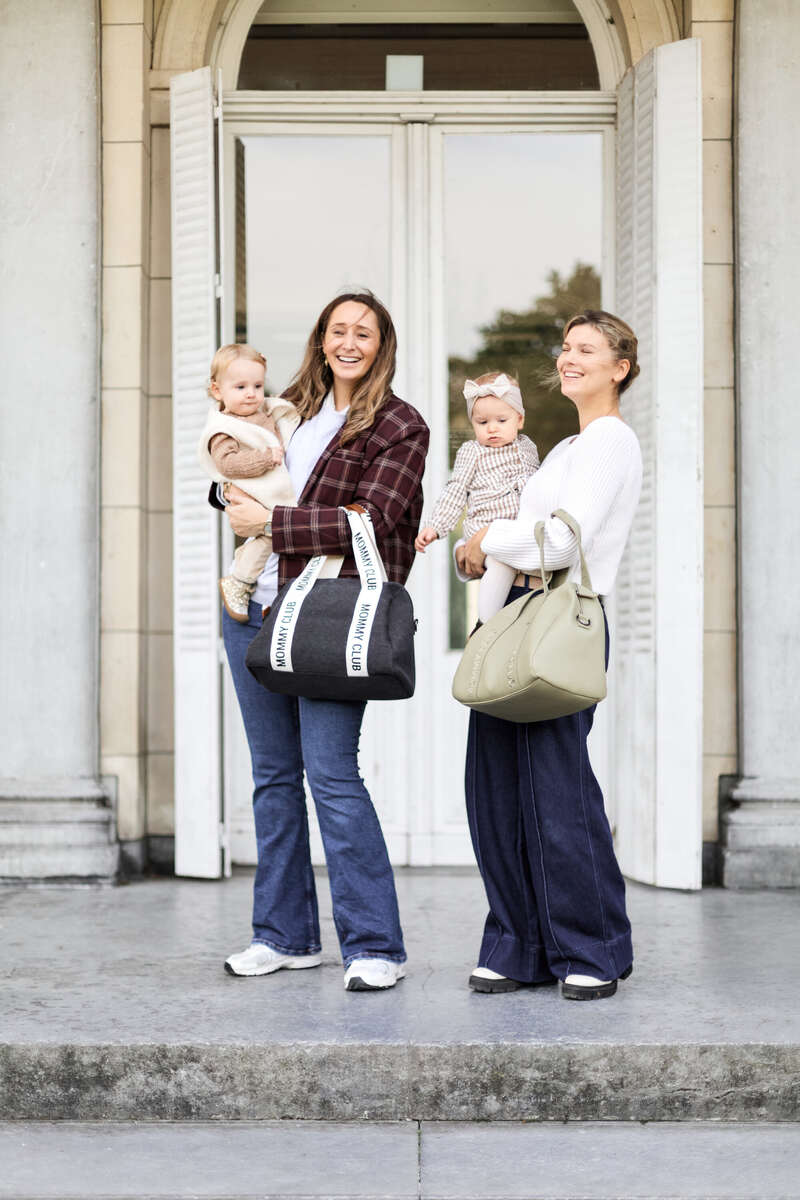 Sac à langer Mommy Club Signature Canvas Black Childhome lifestyle 1