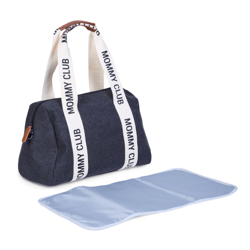 Sac à langer Mommy Club Signature Canvas Black Childhome