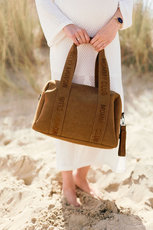 Sac à langer Mommy Club Signature Prestige Noisette Childhome lifestyle 3