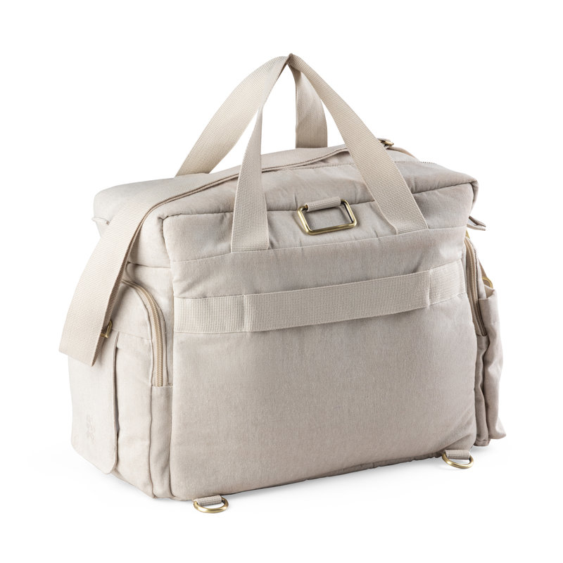 Sac à langer On The Go Morning Beige Sebra profil arrière