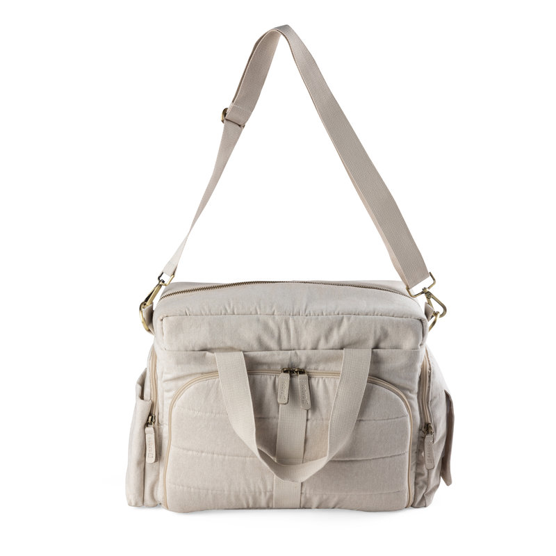 Sac à langer On The Go Morning Beige Sebra bandoulière