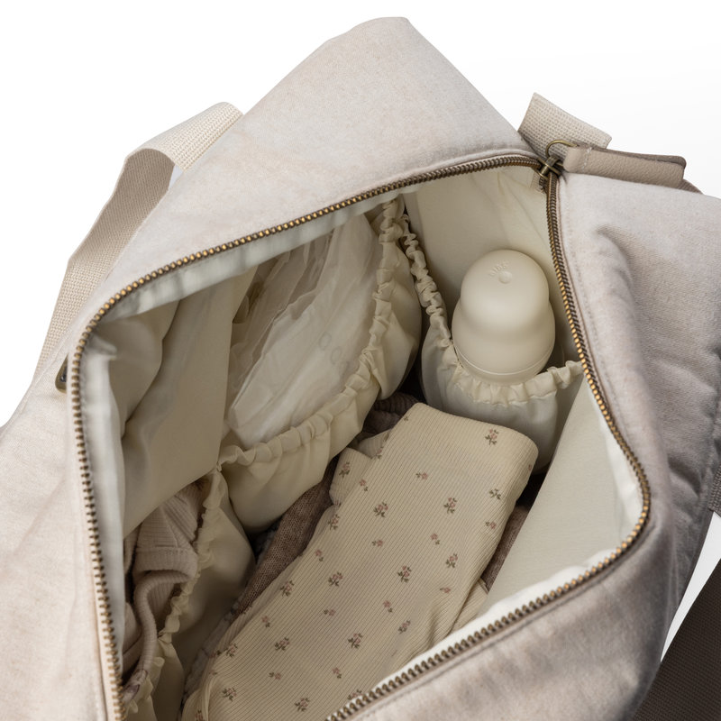 Sac à langer On The Go Morning Beige Sebra intérieur