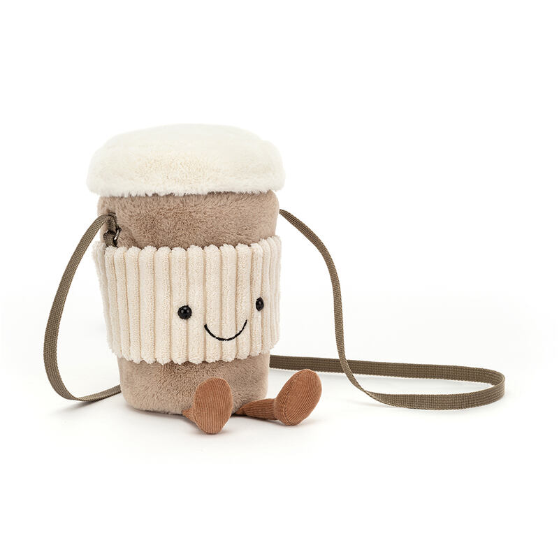 Sac Amuseable Café Coffee-To-Go Bag Jellycat Face