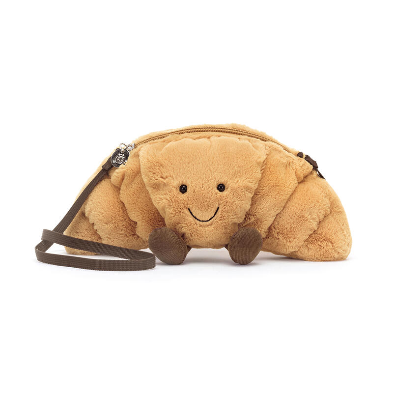 Sac Amuseable Croissant Bag Jellycat Face