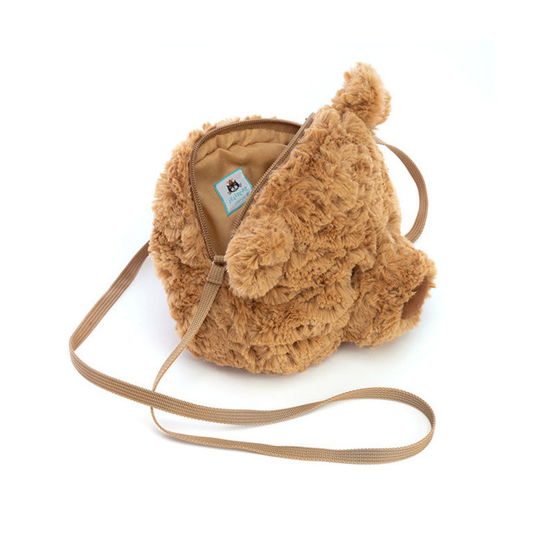 Sac Bartholomew Bear Jellycat produit ouvert