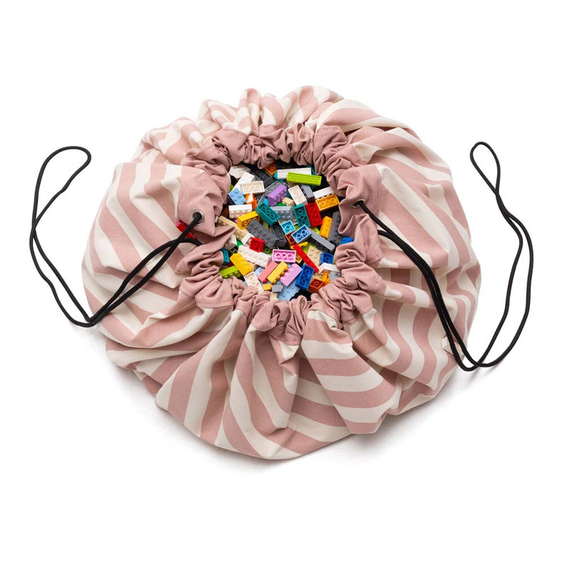 Sac de rangement tapis de jeu Play & Go Original Play & Go Strpies Pink