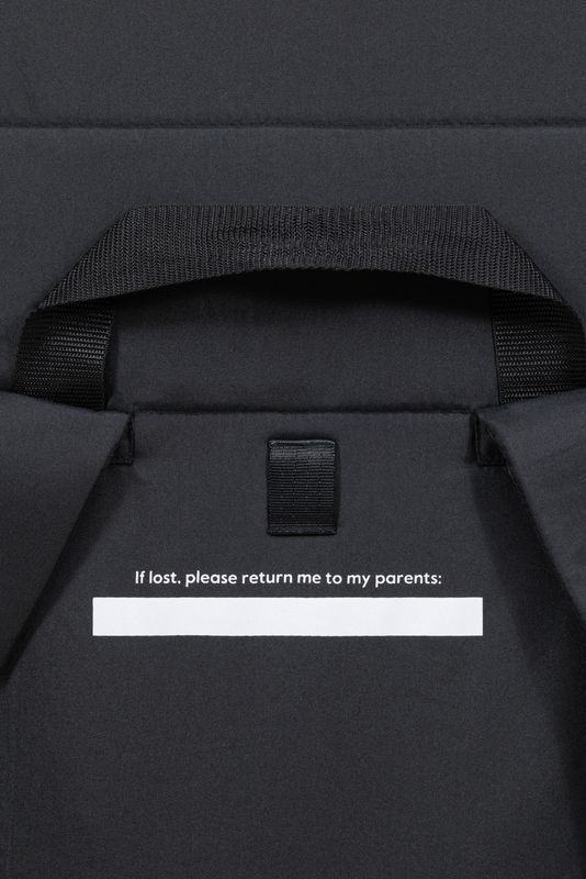 Sac de transport pour poussette Aer Joolz étiquette