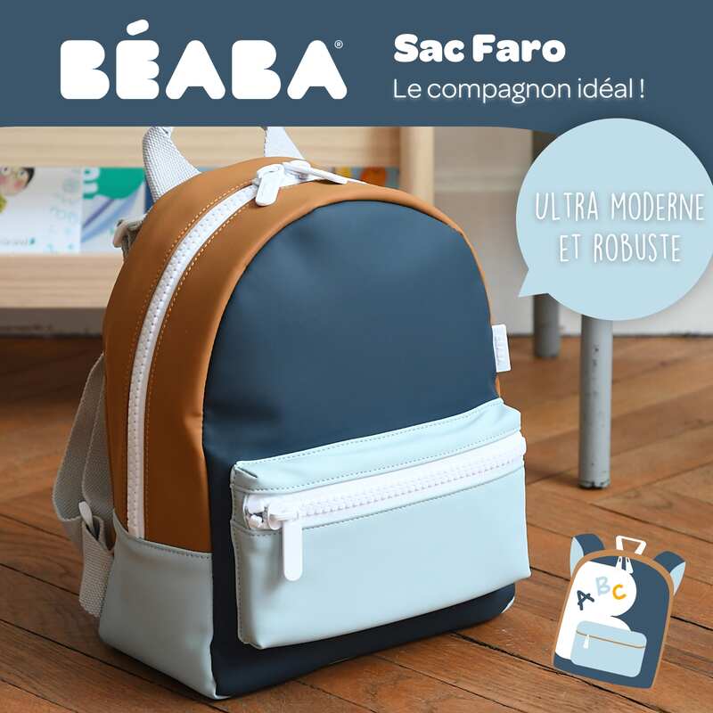 Sac à dos enfant Faro Beaba informations