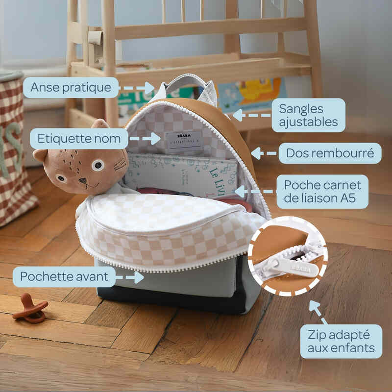 Sac à dos enfant Faro Beaba informations