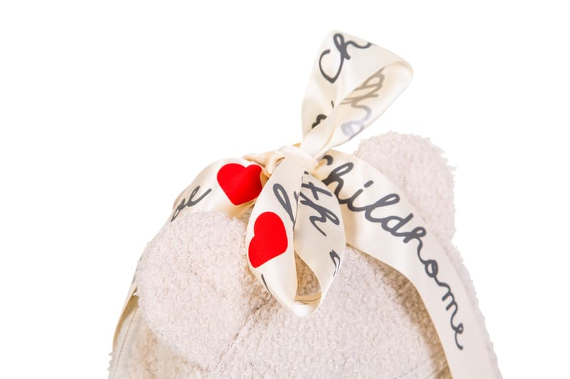 Sac à dos enfant My First Bag Teddy Écru Childhome Noeud