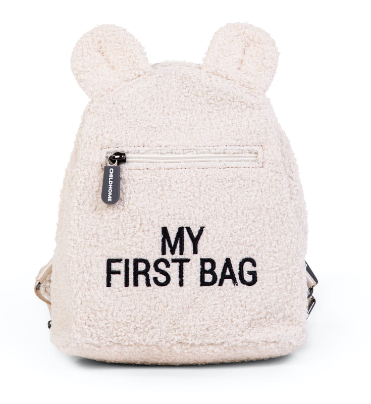 Sac à dos enfant My First Bag Teddy Écru Childhome Simple