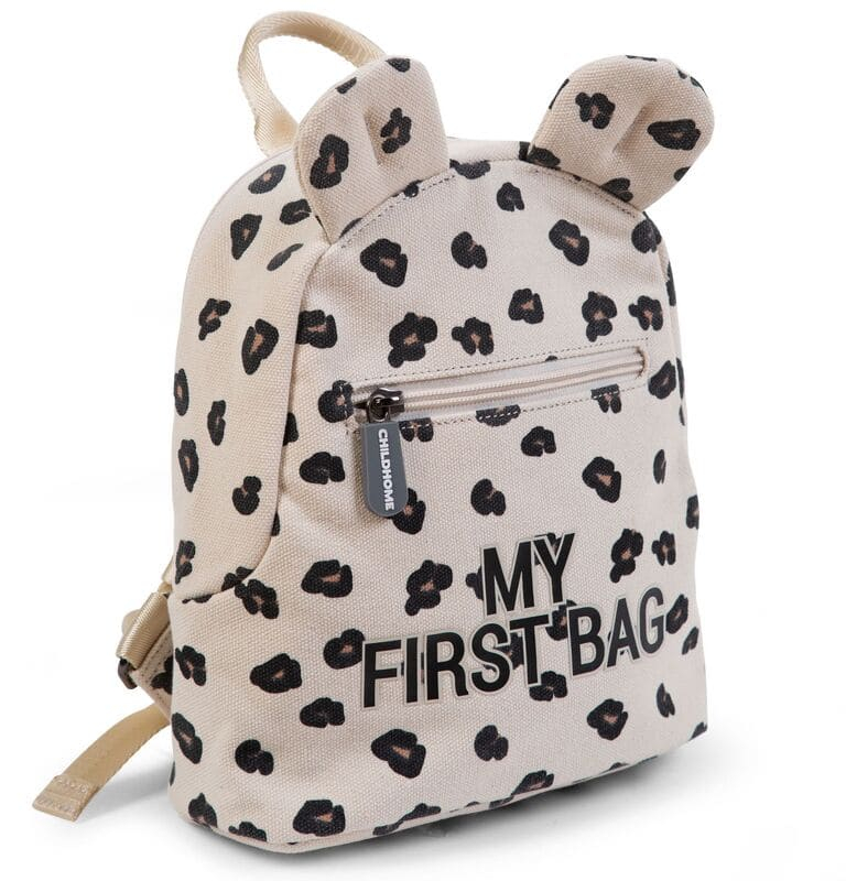 Sac à dos enfant My First Bag Leopard Childhome Latéral