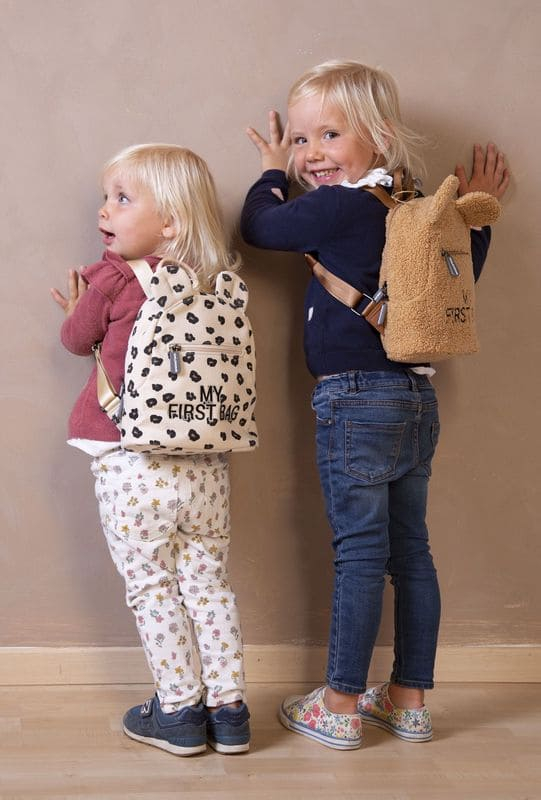 Sac à dos enfant My First Bag Teddy Beige Childhome Famille