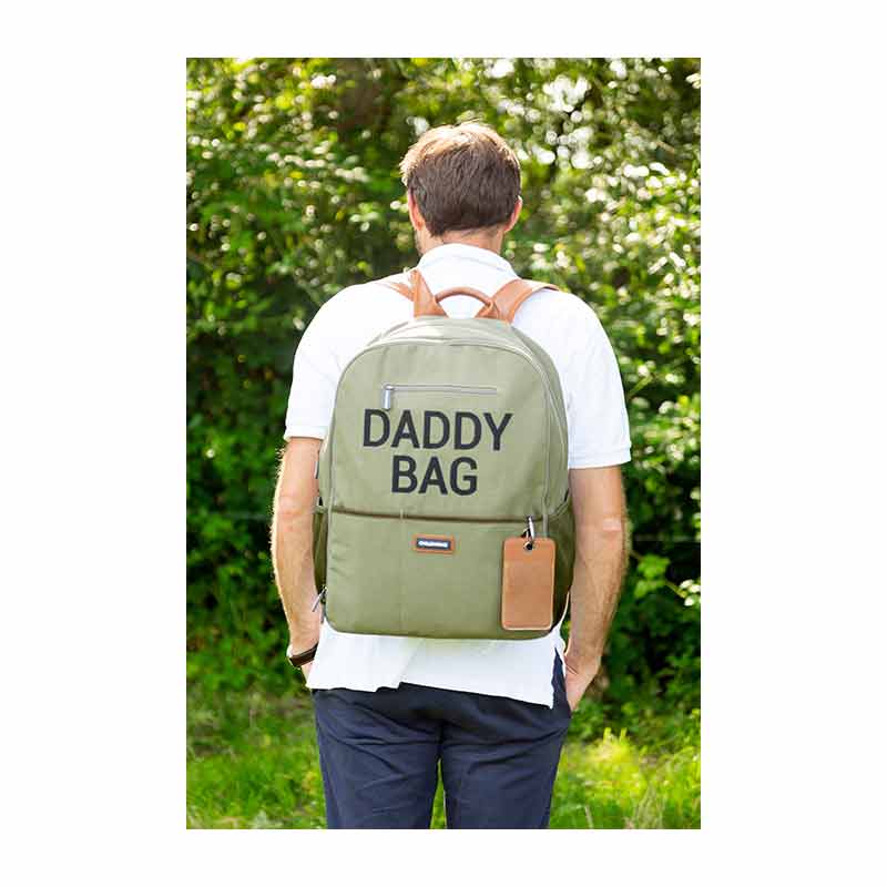 Sac à dos à langer Daddy Bag Kaki Childhome Ambiance