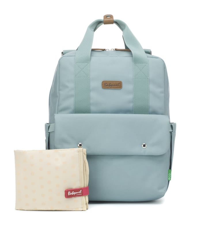 Sac à dos à langer Georgi Eco Aqua Babymel – Bambinou