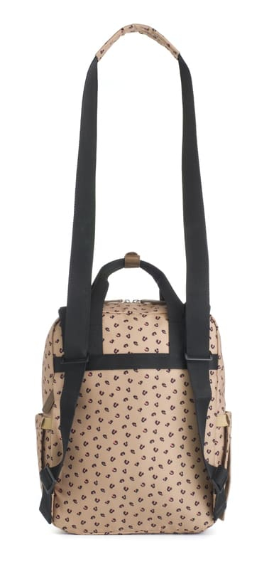 Sac à dos à langer Georgi Eco Leopard Babymel Bandoulière