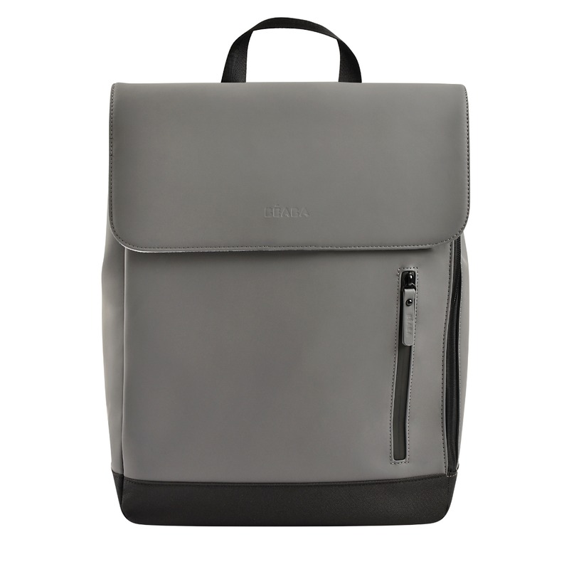 Sac à dos à langer Oslo gris minéral Beaba produit face
