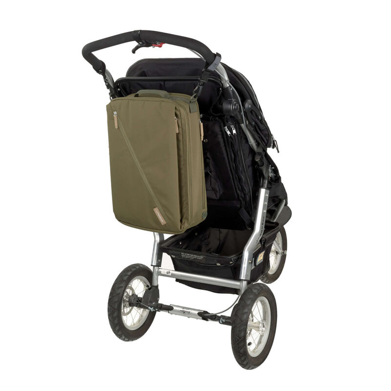 Sac à dos à langer Tidy Talent olive Lassig poussette