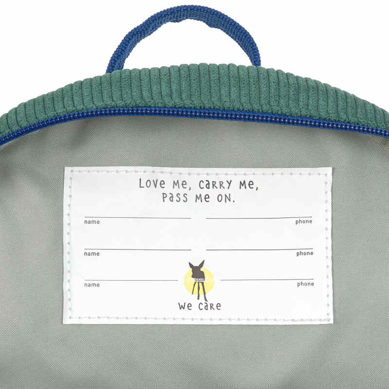 Sac à dos Little Gang velours Lassig nom