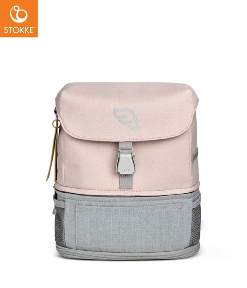 Sac à dos modulable Crew Backpack de JetKids Rose limonade Stokke Petit