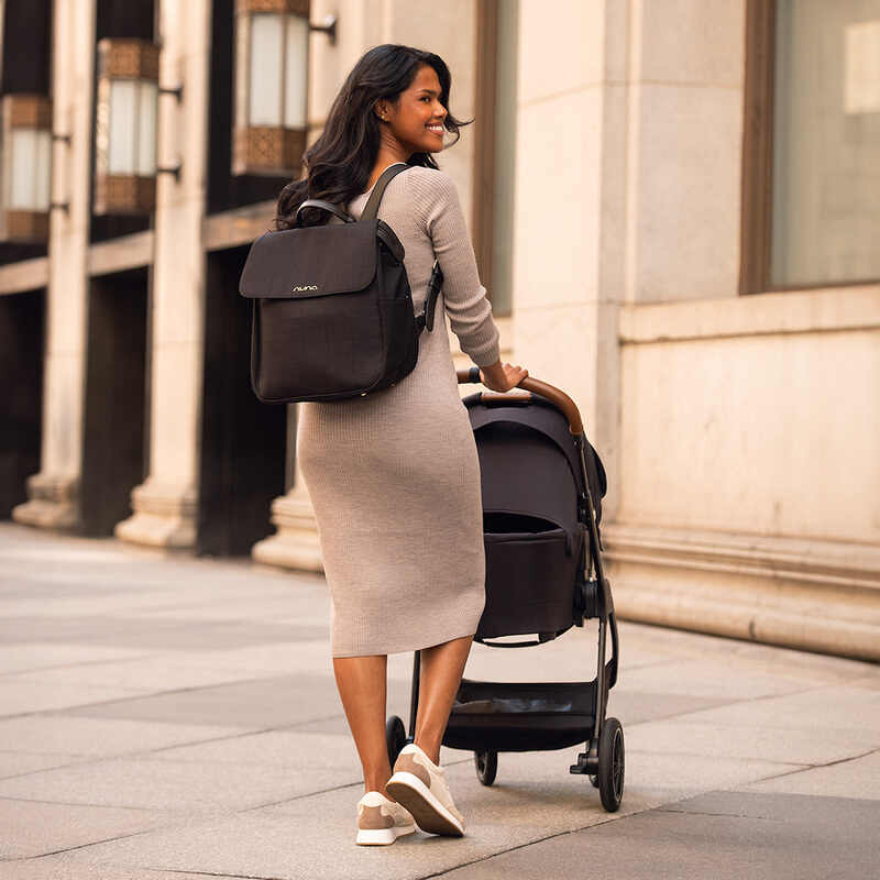 Sac langer Diaper Bag Caviar Nuna Bambinou