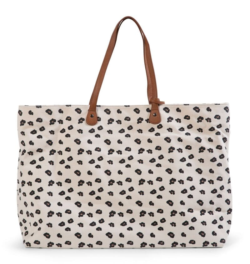 Sac à langer Family Bag Leopard Childhome Arrière