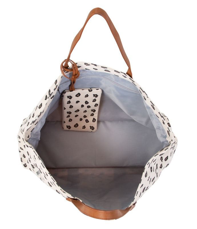 Sac à langer Family Bag Leopard Childhome Intérieur