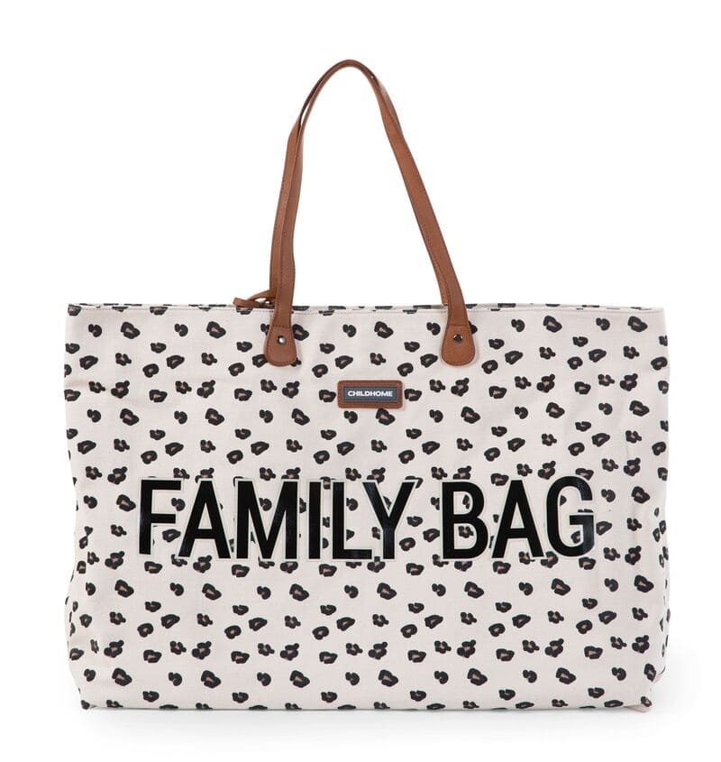 Sac à langer Family Bag Leopard Childhome Prodit