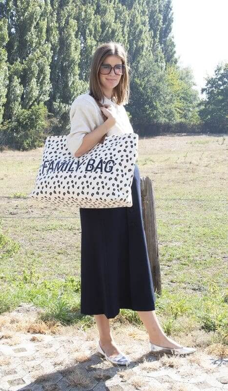 Sac à langer Family Bag Leopard Childhome Ambiance