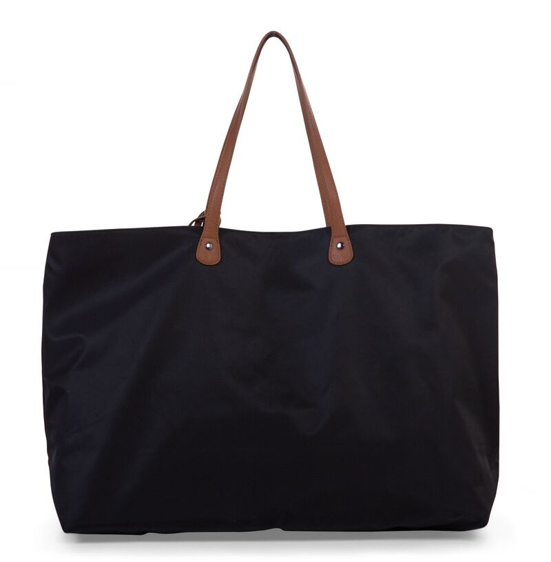 Sac à langer Family Bag Noir/Or Childhome Arrière