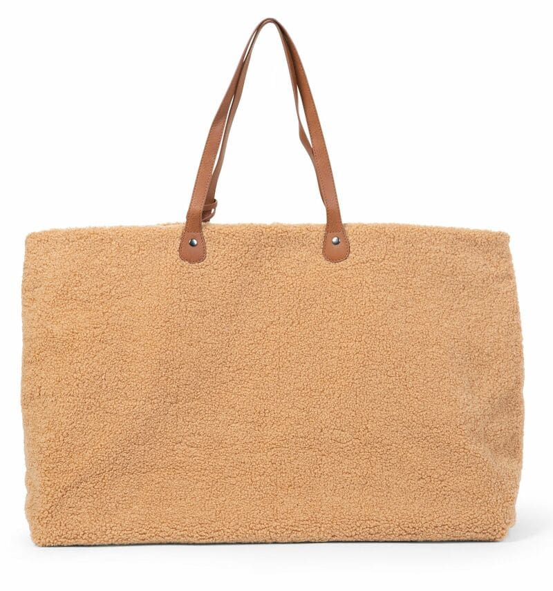 Sac à langer Family Bag Teddy Beige Childhome Arrière