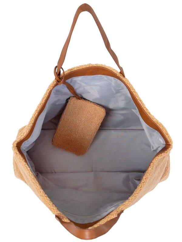 Sac à langer Family Bag Teddy Beige Childhome Intérieur