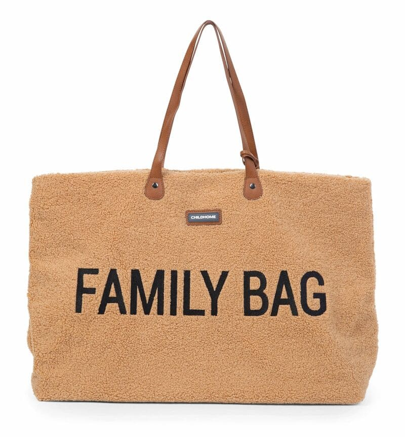 Sac à langer Family Bag Teddy Beige Childhome Produit