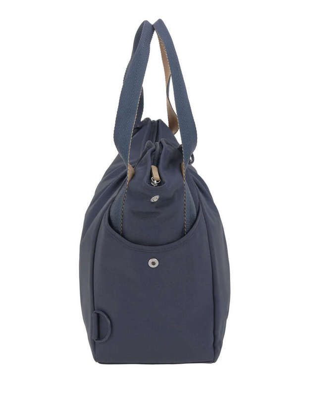 Sac à langer Twin Bleu Marine Lassig Latéral