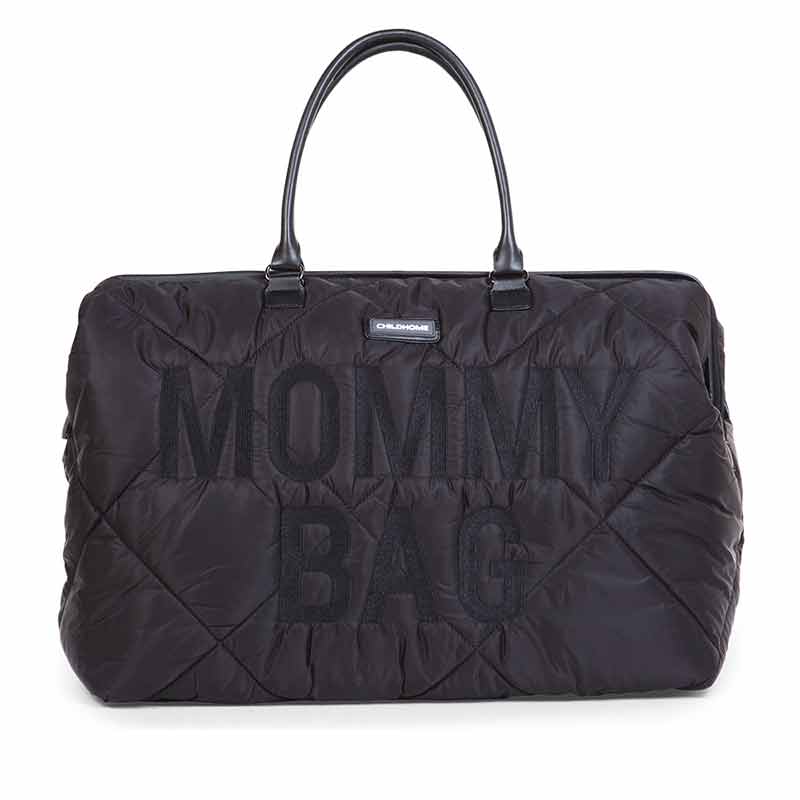 Sac à langer Mommy Bag matelassé Noir Childhome