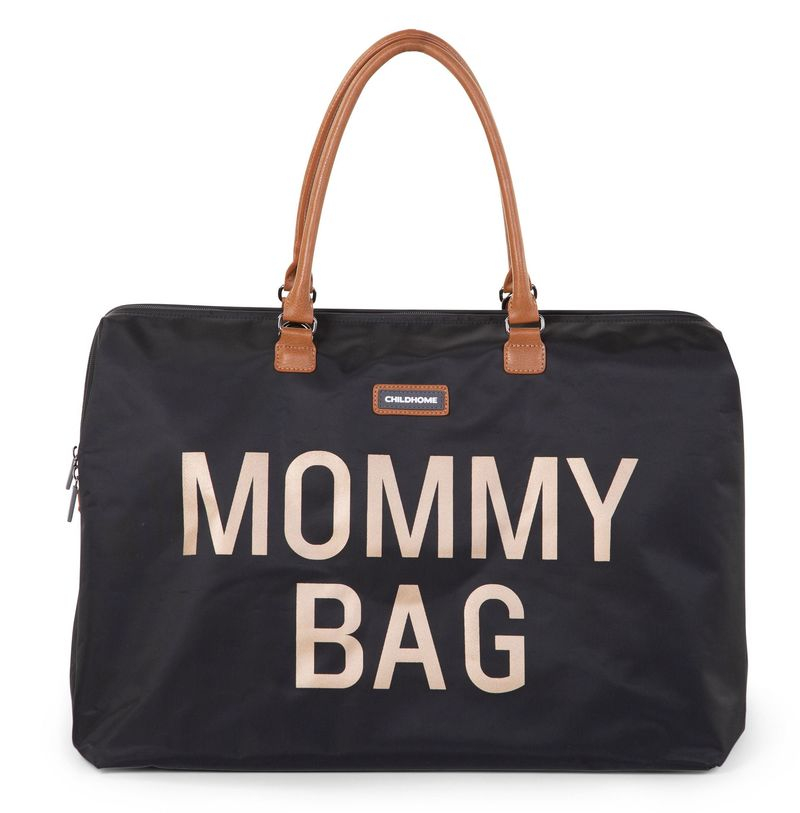 Sac à langer Mommy Bag Noir/Or Childhome Produit