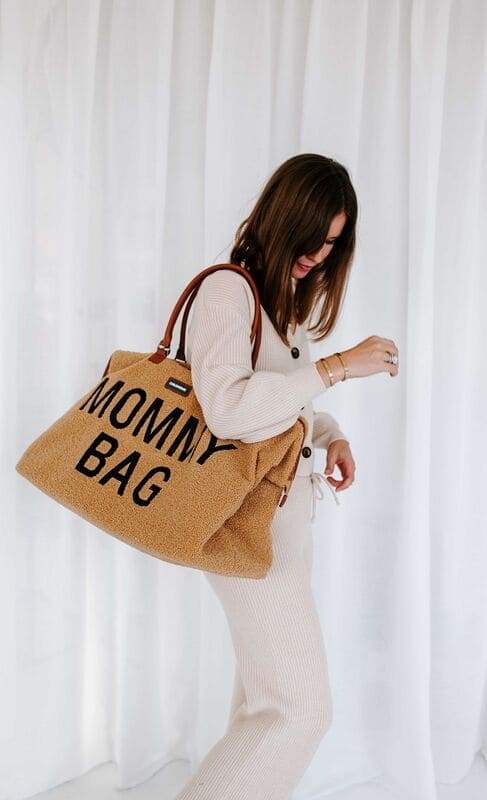 Sac à langer Mommy Bag Teddy Beige Childhome Femme