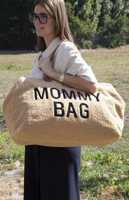 Sac à langer Mommy Bag Teddy Beige Childhome Maman