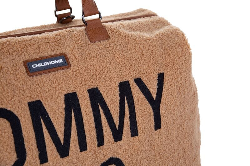 Sac à langer Mommy Bag Teddy Beige Childhome Détail