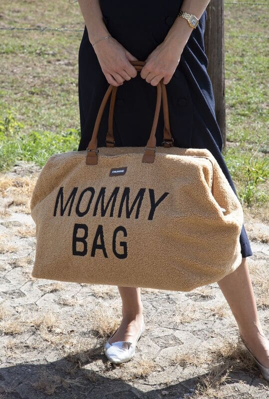 Sac à langer Mommy Bag Teddy Beige Childhome Sortie