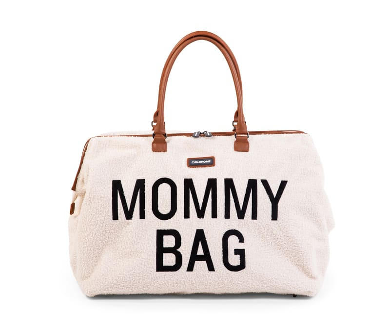 Sac à langer Mommy Bag Teddy Écru Simple